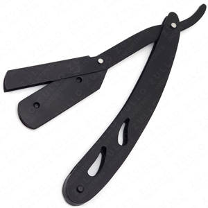 Premium <b>Barber</b> Hair Styling <b>Set</b> High Carbon Steel Scissors with Straight Razor and Styling Comb - Product Image 3