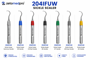 204ทันตกรรมพรีเมี่ยม ifuw อุปกรณ์ขูดหินปูนสแตนเลส - Product Image 4
