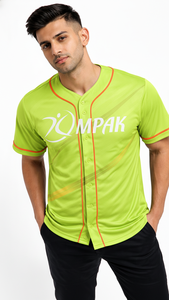 Maillot de baseball sportif tendance à manches courtes, séchage rapide et évacuation de l'humidité, impression par sublimation personnalisable pour un confort unisexe - Product Image 2