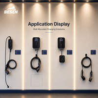 Chargeur EV BESEN Home 32A 7KW Niveau 2, station de recharge murale EVSE