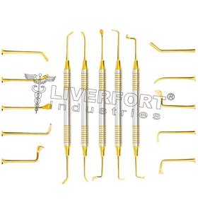 Juego de 5 kits manuales de elevación de senos dentales al por mayor, instrumentos quirúrgicos de clase II con certificación CE - Product Image 1