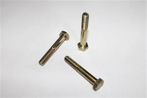 Tornillo de Cabeza Hexagonal de Acero de Alta Resistencia, Plateado en Zinc, Rosca Completa, para Uso Mecánico Industrial - Product Image 4