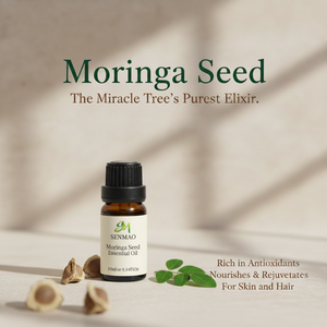 High Quality Pure Natural <b>Moisturizing</b> Cold Pressed Moringa Essential Oil for Skin Care Cream Lotion Hair Care <b>Shampoo</b> Massage - Product Image 2