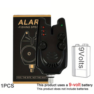Alarme électronique de carpe de style européen SIIUATION, alarme sonore et lumineuse, récepteur de signal pour la pêche de nuit (sans batterie) - Product Image 4