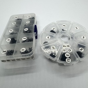 Extensions de cils préfabriquées en fibres PBT 3D-20D, longueurs mixtes, naturelles, longues, courbures CC/DD/LD/M, logo personnalisé, options de boîtes multiples - Product Image 5