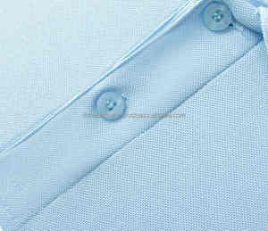 Vente en gros de polo pour hommes personnalisés Maillot 100% coton à séchage rapide avec logo brodé Sport Golf pour polo - Product Image 4