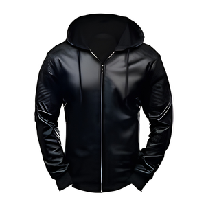 Jersey de Fútbol, Fútbol Americano, Béisbol, Baloncesto, Hockey, Rugby, Estilo Retro, Vintage, Personalizado, de Piel de Oveja Genuina, Cortavientos, para Hombre - Product Image 2