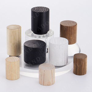 Capuchons de parfum en métal, nouveau, usine chinoise, personnalisé, avec aimant, bouteilles de parfum en verre - Product Image 1