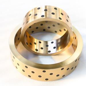 Matériel en bronze durable de douille de cuivre de graphite auto-lubrifiant d'équipement industriel - Product Image 4