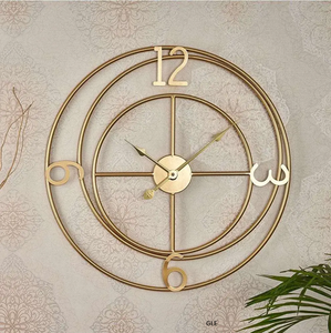 Silent Metal Large Wall <b>Clock</b>/vintage Compass Style Metal Wall <b>Art</b> for Living Room Bedroom Wall Hanging Decor Metal Sign Gift - Product Image 6