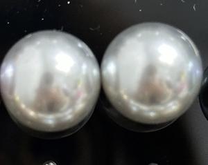 Pendiente de perla de moda único, joyería de moda de Zirconia cúbica de Plata de Ley 925 para regalo de mujer - Product Image 1