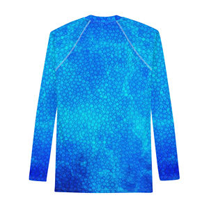 T-shirt de compression respirant pour homme avec protection solaire par sublimation, manches longues, personnalisable - Product Image 4