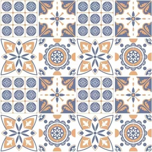 Azulejos digitales modernos de estilo marroquí 30x30cm Patrones para interiores y exteriores de alta calidad - Product Image 1