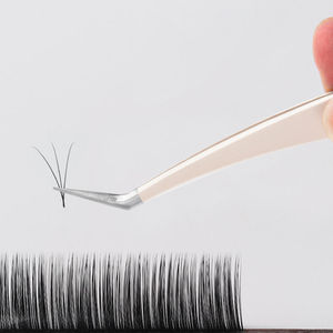Pinzas Profesionales de Acero Inoxidable para Extensión de Pestañas con Logotipo Personalizado 2026 - Product Image 5