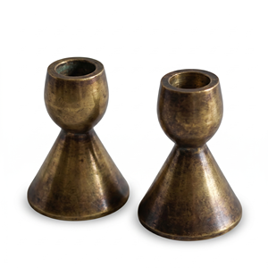Copper Candlestick Holder Set of 2 Durable Home Decoration <b>Taper</b> <b>Candle</b> Stand Home Table Decor <b>Taper</b> <b>Candle</b> Holder - Product Image 3