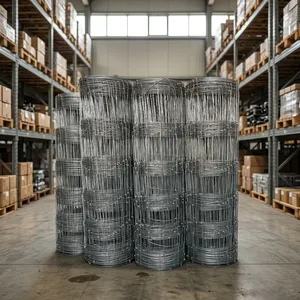 Rollos de Malla de Alambre Soldada de Acero Galvanizado para Cercas Redondas, Malla para Cercas de Ganado, Jardín, Campo Agrícola - Product Image 2