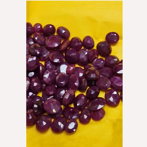 89 Piezas de Rubí Natural de 10 mm y 14 mm, Corte Ovalado, Color Rosa, 495 Quilates, Gemas Sueltas de Alta Calidad para Joyería, Venta Iroc - Product Image 4