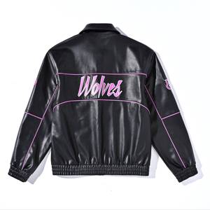 Chaqueta de Cuero PU Avirex Vintage para Hombre, Profesional, con Cierre, Diseño Premium de Alta Calidad, Impermeable, de Secado Rápido, Recubierta, ODM, Privada - Product Image 2