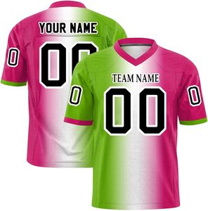 Fabricant professionnel de maillots de football américain en polyester mesh, sublimation haute performance, logo personnalisé, uniformes OEM ODM - Product Image 3