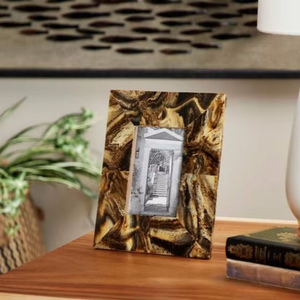 Fancy Handicraft Natural Bone Inlay & Resin Photo <b>Frame</b> Wood Material Indian Made Decorative Picture <b>Frame</b> Wholesale Rate - Product Image 3