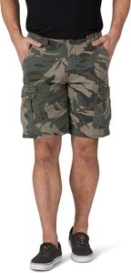Pantalones Cortos Cargo Clásicos FlyFit Essentials para Hombre, 10 Pulgadas, Algodón Suave, Secado Rápido, Ecológicos, Cierre con Cordón (Todas las Tallas) - Product Image 3