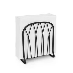 Premium Metal Napkin Stand For Dining Table And <b>Kitchen</b> Modern <b>Tissue</b> <b>Holder</b> For Home Office And Restaurant - Product Image 6