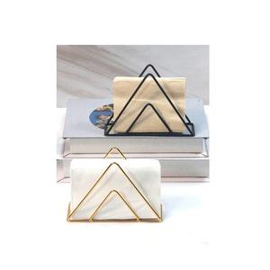 ที่ใส่กระดาษทิชชู่และกระดาษเช็ดปากโลหะดีไซน์เรียบง่ายทันสมัยสำหรับร้านกาแฟ โรงแรม ร้านอาหาร และโต๊ะอาหารที่บ้าน - Product Image 2