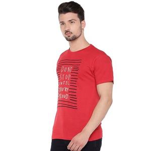 Prix d'usine OEM ODM Vente en gros T-shirts à séchage rapide pour hommes T-shirt décontracté 100% coton respirant à col rond pour hommes - Product Image 5