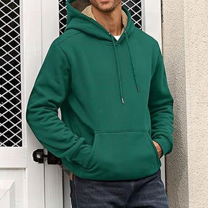 Sudadera con Capucha Gruesa para Hombre, para Invierno, con Forro de Felpa Suave, para Uso Casual al Aire Libre, con Impresión de Adhesivos DTG - Product Image 6
