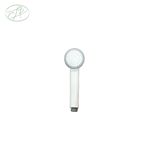 Pommeau de douche à fonction unique en plastique ABS blanc, personnalisable, installation facile pour salle de bain, haute pression, économie d'eau - Product Image 2