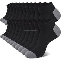Chaussettes courtes homme automne color-block respirantes écologiques en Spandex/Nylon personnalisables grandes tailles