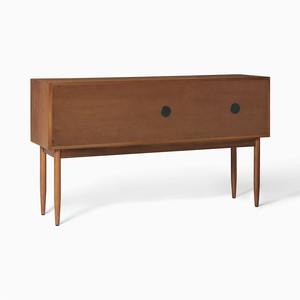 Minimalist <b>Wood</b> <b>Storage</b> <b>Cabinet</b> with Flat Panel Doors Stylish Living Room Sideboard for Home Bedroom and living - Product Image 3