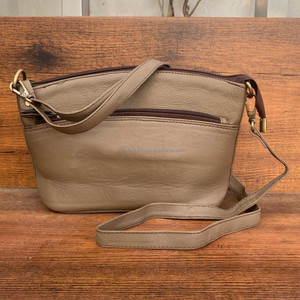 กระเป๋าสะพายพาดลำตัวหนังรีไซเคิลสำหรับผู้หญิงกระเป๋าถือความจุขนาดใหญ่หรูหราทำจากหนังสีสันตะวันตก - Product Image 4