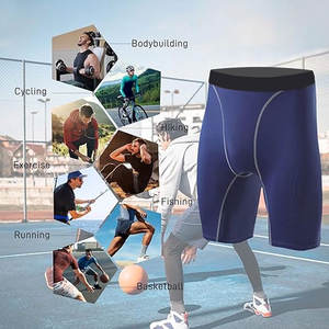 ผู้ขายดี คุณภาพสูง ดีไซน์ทันสมัย ชุดออกกำลังกาย ฟิตเนส น้ำหนักเบา สินค้ามาใหม่ เนื้อผ้านุ่ม ระบายอากาศได้ดี กางเกงขาสั้นผู้ชาย - Product Image 4
