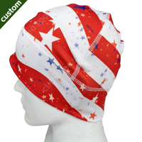 Casquette de sport personnalisée OEM en polyester et élasthanne, ajustable et extensible, pour dreadlocks, tresses torsadées, cheveux ondulés, style urbain, ski et cyclisme