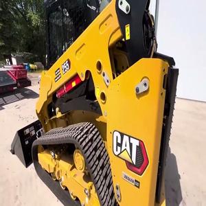 Cargadora de dirección deslizante Caterpillar 255 de uso pesado en venta, minicargadora Cat 262d 236d 246d usada, perfecta para construcción - Product Image 5