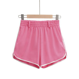 Shorts de sport décontractés pour hommes en coton 100% uni, séchage rapide, anti-plis, anti-UV, écologiques, respirants, pour la plage et la gym - Product Image 5