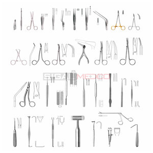 Ensemble d'instruments de chirurgie cardiaque, chirurgie cardiaque CABG, procédures cardiothoraciques, instruments chirurgicaux en acier réutilisables certifiés CE - Product Image 5