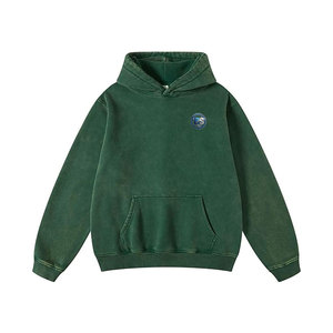 Sweat-shirts délavés pour hommes, tissu léger, design moderne, pour tous les jours et activités de plein air - Product Image 1