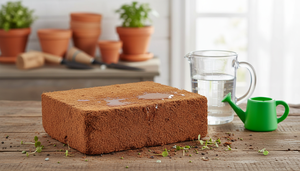 Bloque de Fibra de Coco de 5 kg, Alta Retención de Agua para Agricultura y Camas para Animales - Product Image 2