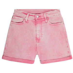 Jeans Cortos de Mezclilla para Mujer, Nuevos, con Bolsillos, Lavado Ácido, para Uso Casual, Servicio OEM - Product Image 3