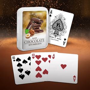 ไพ่โป๊กเกอร์พลาสติกและกระดาษแบบกำหนดเอง พร้อมเคลือบเงา - 54 ใบต่อชุด สำหรับเครื่องมือส่งเสริมการขายของแบรนด์และครอบครัว - Product Image 6