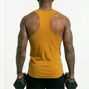 Débardeur sans manches élégant et neuf pour homme, qualité professionnelle, haute absorption de l'humidité. - Product Image 2