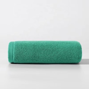 Serviette de toilette de haute qualité en coton durable, séchage rapide, toucher doux, pour hôtel, commande en gros OEM, couleur unie - Product Image 2