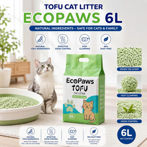 OEM Eco-Friendly Soybean <b>Cat</b> <b>Litter</b> 2.5kg | Fast Clumping & Odor Control - Product Image 1