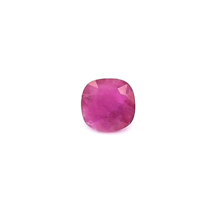Natural Untreated Mozambique Ruby <b>Cushion</b> 5.33cts , Natural Loose Faceted Ruby Gemstone For Jewelry Making Ready To Use - Product Image 1