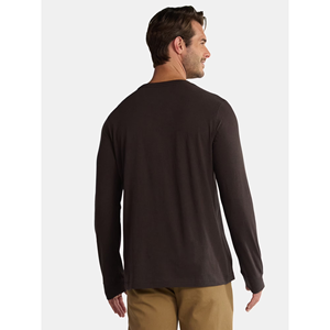 High Quality 100% Cotton Jersey Plus Size Casual Men's O-Neck Solid Color Full Sleeve T-Shirt With Custom Logo From Bangladesh - Product Image 3