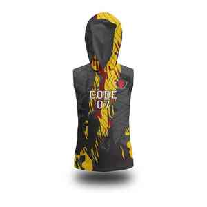 Tenue Athlétique Haut de Gamme avec Col Renforcé et Motifs Audacieux, Impression par Sublimation de Bonne Qualité, Uniforme 7 sur 7 - Product Image 5