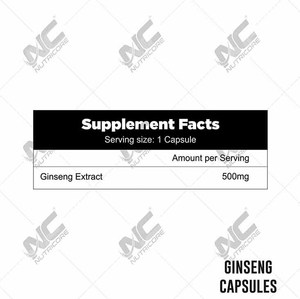 Compléments de santé à base de plantes de haute qualité, antioxydants, capsules de ginseng, marque privée, 60/120 capsules, acheteurs en gros - Product Image 5