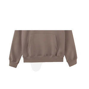 Sudadera con Capucha para Mujer, Talla Única, Invernal, Formal, con Logotipo Grabado en Relieve en la Parte Delantera, Tejida, 100% Algodón, Resistente al Viento, Ecológica - Product Image 3